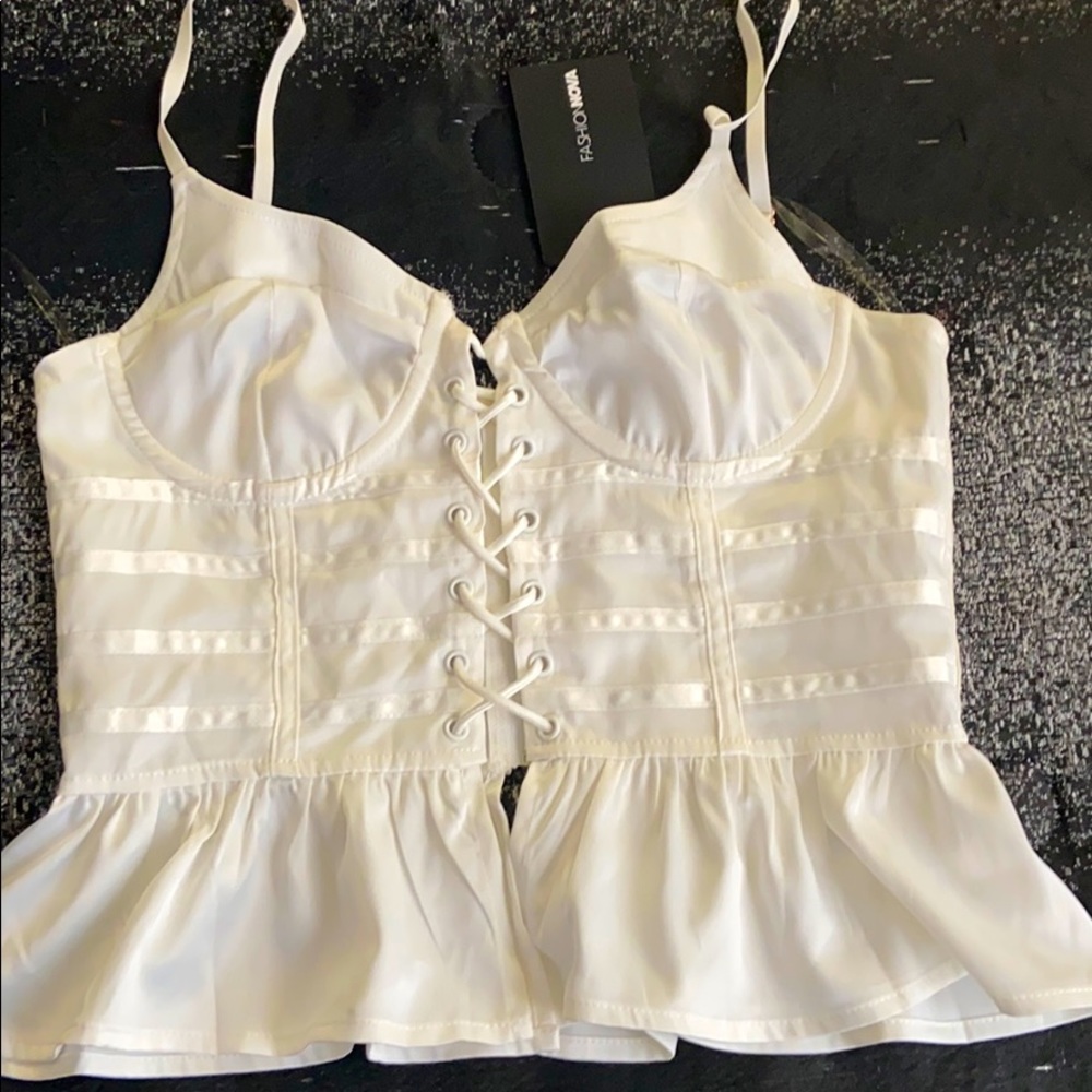 White dressy top